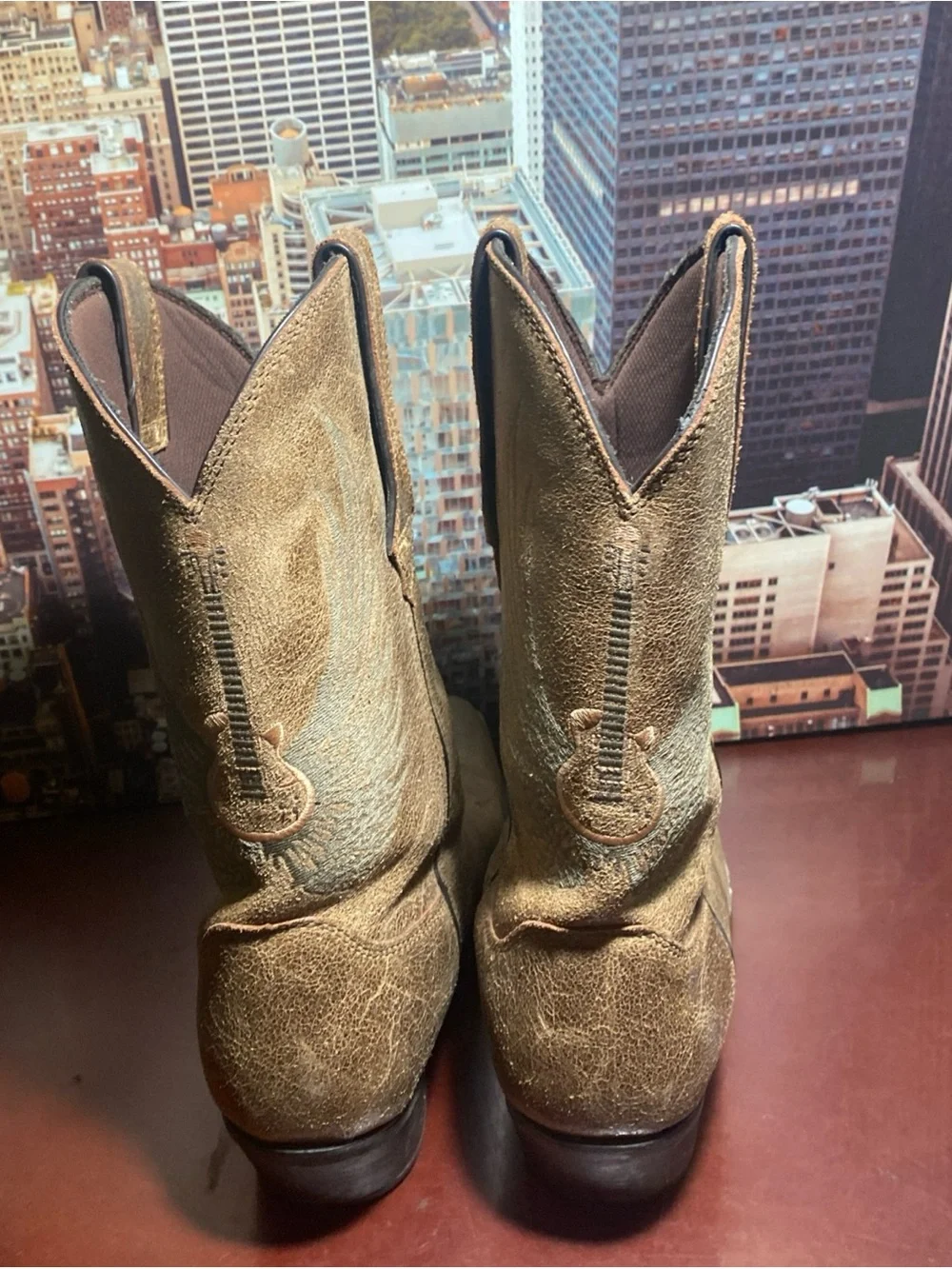 Durango Brown Men's Western Work Boots